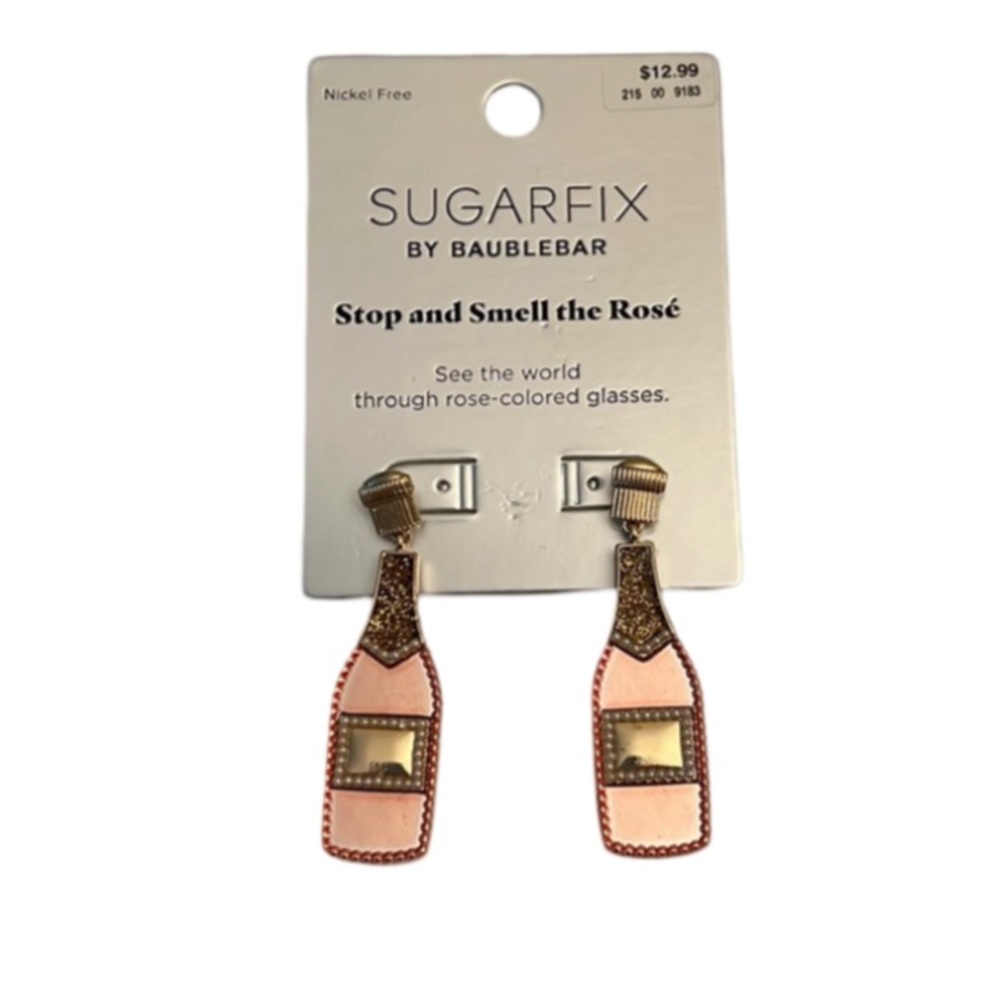 SUGARFIX by BaubleBar “Stop and Smell the Rose’” Earrings